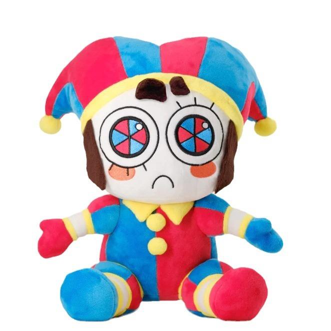 New Digital Clown Pu Plu Doll Toy Soft Stuffed Animal Toy for Adults Jax Digital Circus Magic Number Clown Doll