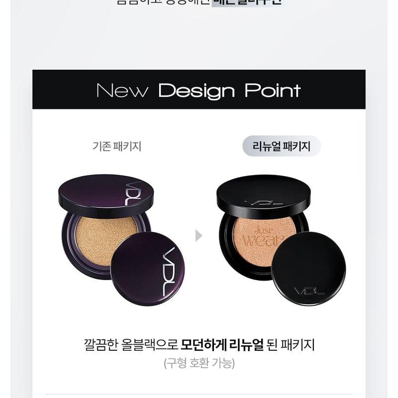 VDL Cover Stain Perfecting Cushion Refill Only - 5 Colors