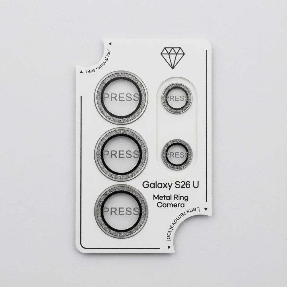 Glitter Bling Rear Camera Protector for Samsung Galaxy S26 Ultra/ Pro/ Edge S25/ S24/ S23 Ultra Plus Anti-scratch Full Cover Lens Tempered Glass Film