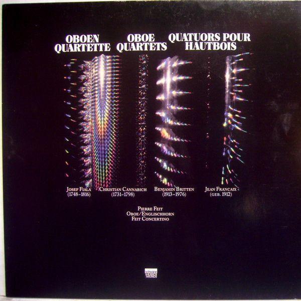

LP Record JOSEF FIALA CHRISTIAN CANNABICH B Oboen Quartette Oboe Quartets Quart VMS1037E Schwann Musica 1982 Germany Classical Used