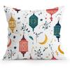 Ramadan Lantern Flowers Pillowcase Bedroom Sofa Cushion Cover 100% Polyester Living Room Cushion Pillowcase Home Decor