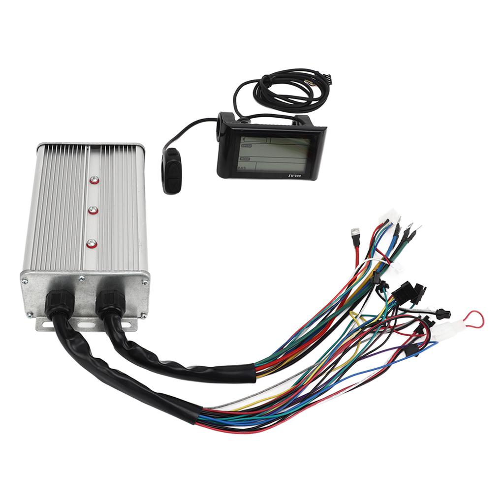48V 60V 1500W Controller LCD Display Professional Bike Brushless Motor Controller Kit for Electric Bicycle Scooter