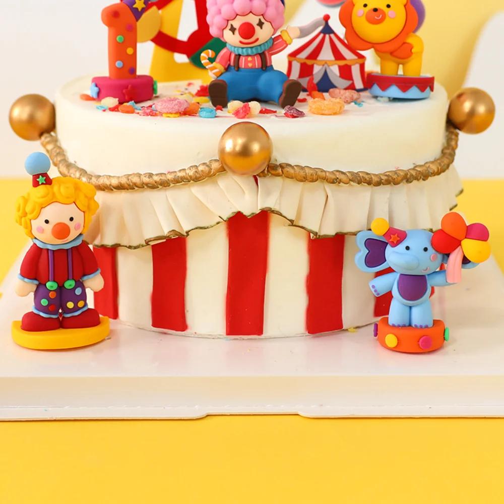Cartoon Circus Doll Ornaments Office Desktop Study Cute Department Gift To Send Friends Decorative Gifts Living Room Decoration
