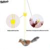 1/2/3PC Plush Cat Toys Self-Entertainment And Relaxation Swing Toy Cat Teasing Sticks Bite-Resistant Realistic Bird Pet Toy Cats