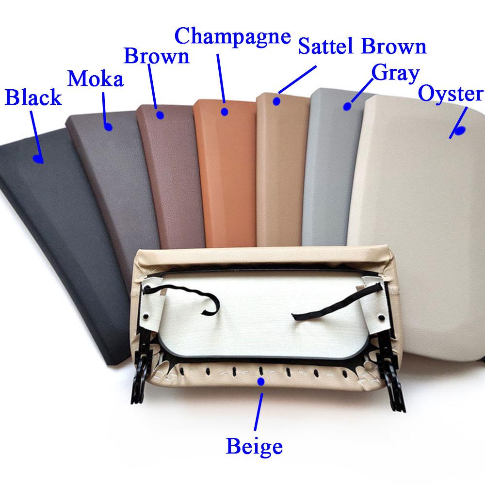 Front Seat Leather Backrest Storage Panel Cover Trim Replacement For BMW 5 7 GT Series F10 F11 F18 F01 F02 520 523 525 530