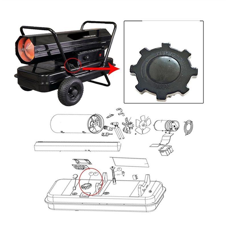 26959 Replacement Fuel Cap For Mr Heater, And DW For Remington Fuel Fillers.
