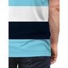 Men Bird Striped T Shirt Short Sleeve O-Neck TShirt Vintage Sport Casual Large Size T-Shirts Men’s