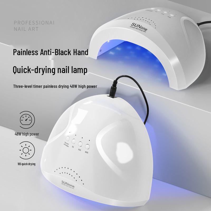 

48W High-Power Portable UV Nail Lamp for Salon Quick-Drying
