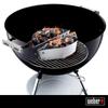 Weber BBQ Grill Char Basket with Charcoal Fuel Holder (Silver) [Official Japanese Product with 2-Year Warranty] 7403