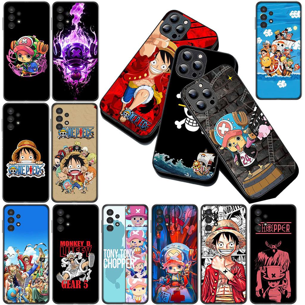 Cover for Samsung Galaxy S10 S8 S9 Plus A33 A34 A31 70 A71 A72 Note 20 9 8 S10E Casing Phone Case One Luffy Pieces Tony Chopper