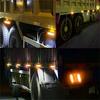 10X Amber 20LED Side Marker Indicator Light Lamp Caravan Truck Trailer Lorry 24V