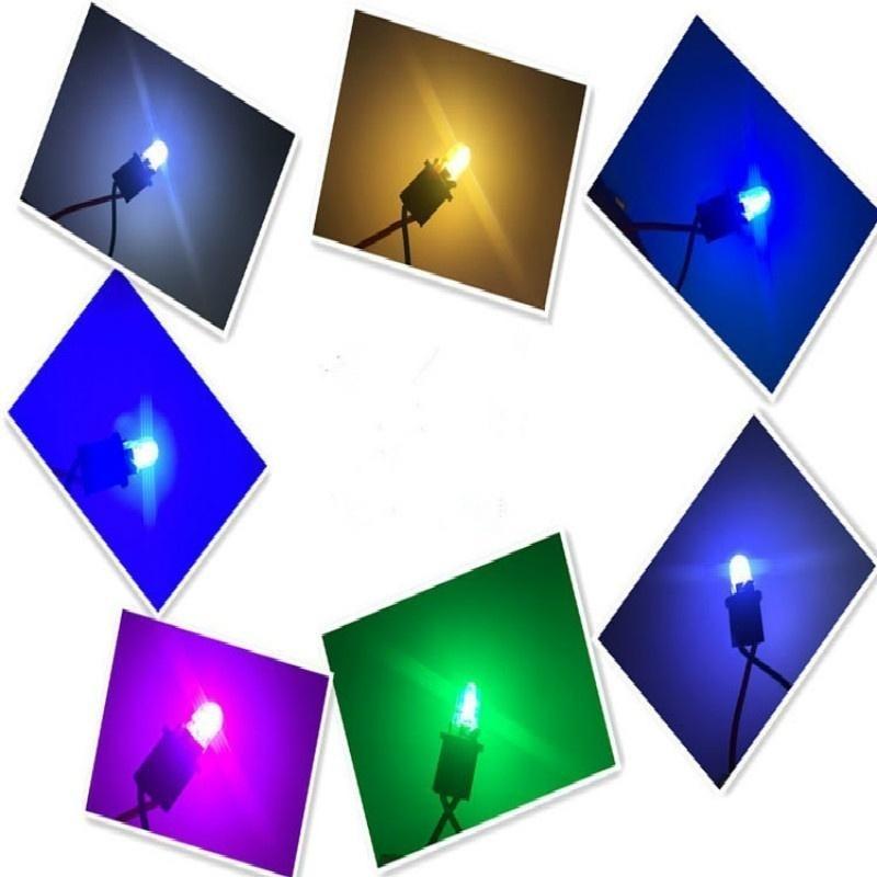 6/10pcs T10 W5W LED Bulb Car Interior Light Turn Side License Plate Lamp 5 Colors