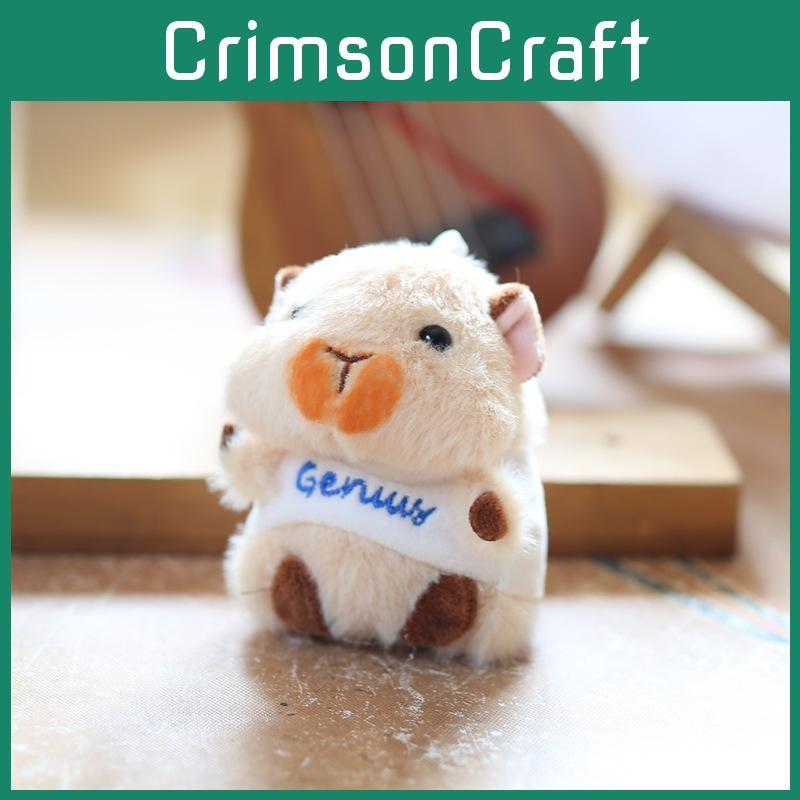 Guinea Pig Plush Stuffed Keychain Backpack Decor Short Plush Toy Gift For Kids