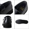 [London Shoe Make Co., Ltd.] Tassel Loafers, Men's Leather, Tank Sole, +4.5cm Platform, Leather Shoes, Suitable for Business and Casual Wear, 9012 Bla