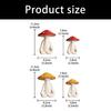Garden Statue Fairys Garden Accessories Centrepieces Meditations Mushroom Figurines Sculptures Miniature Landscape Decors