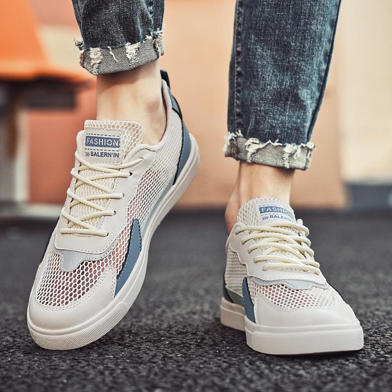 Stor Storlek 47 Herrskor Sneakers Herr Fritidsskor Lyxiga Andningsbara Herr Promenadskor Trendskor för Män Löparskor Herrskor