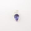 Purple Iolite Gemstone 925 Solid Silver Handmade Jewelry Trendy Pendant For Gift PP-56-14