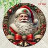 2D Round Metal Wall Art Home Decor Kitchen Garden Christmas Gift Room Decoration