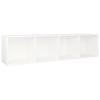 Bücherregal/TV-Schrank, multifunktionale Aufbewahrungseinheit, stehendes dekoratives Regal, 36×30×143 cm