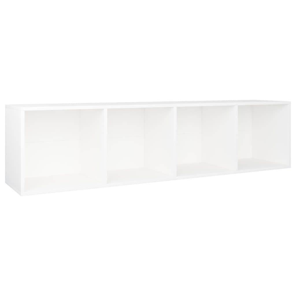 Bücherregal/TV-Schrank, multifunktionale Aufbewahrungseinheit, stehendes dekoratives Regal, 36×30×143 cm