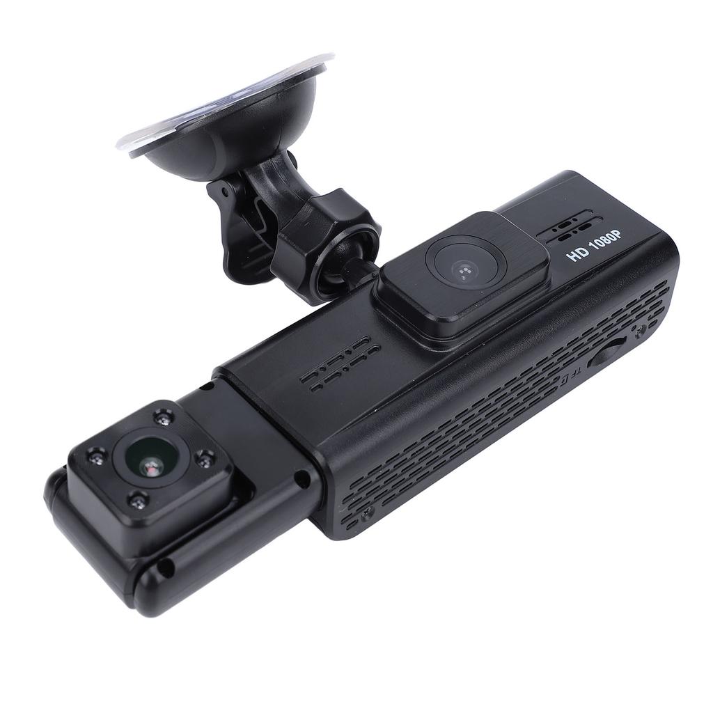 Dash Cam for Car 3 Lens 1080P 3.16 Inch HD Wireless WiFi Motion Detection Night Vision Loop