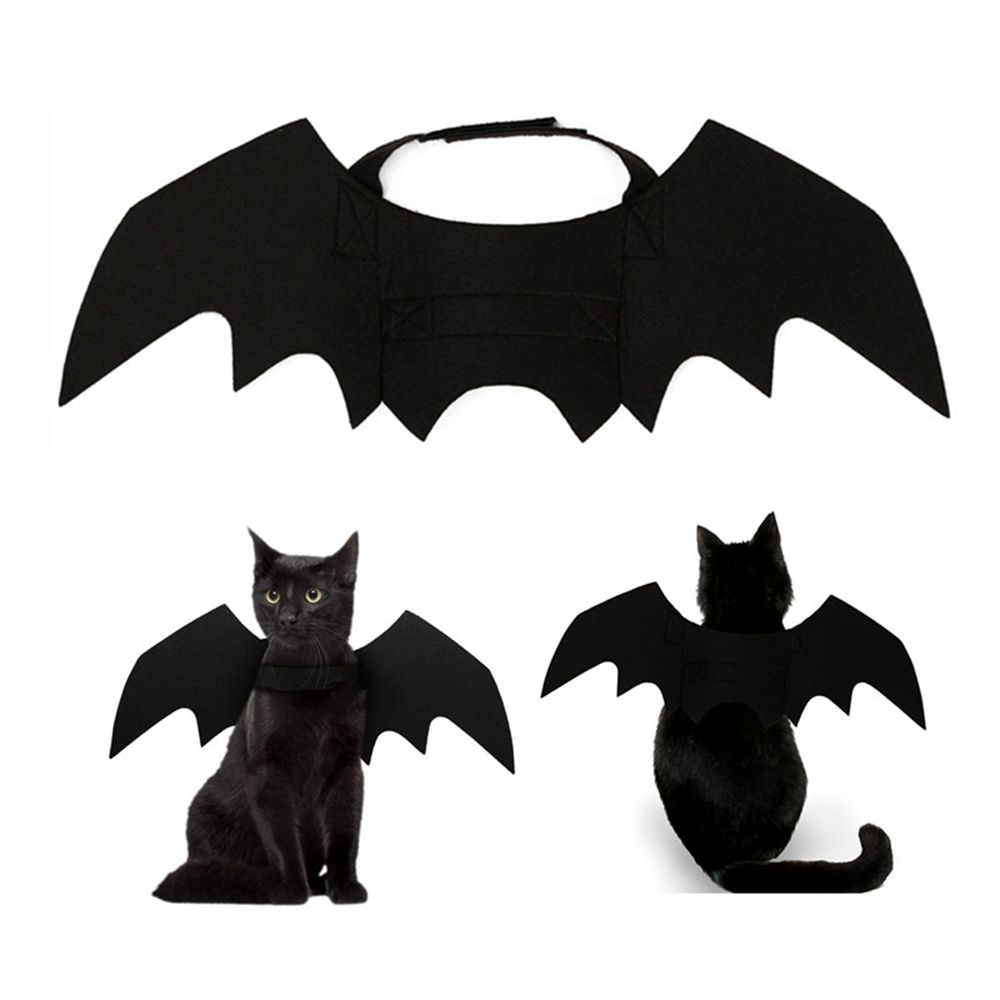 Cute Demon Cat Vest Bat Wings Cat Wings Pet Clothes Halloween Decorations Cat Costume