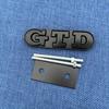 Volkswagen GTD Metal Grille Badge for Golf 7, Lingdu, Polo, Rline 6, Rear & Side Car Emblem.