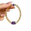 Originaler natürlicher uruguayischer Amethyst-Armband, Amethyst Pixiu-Armband, leichter Luxus-Mode, beliebt bei japanischen und koreanischen weiblichen Livestreamern