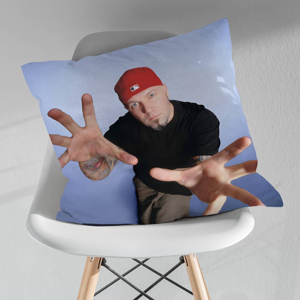 Rock LLimp BBizkit Band Throw Pillow Case Living Room Sofa Cushion Cover For Home Bedroom Decoration Protector