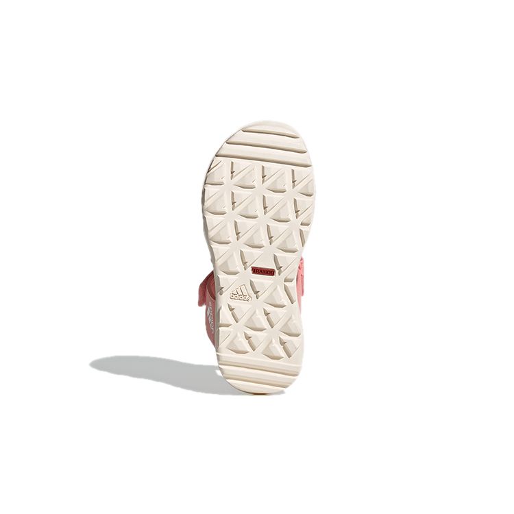 Adidas Terrex Captain Toey K Velcro Outdoor Flat Simple Sports Kids Sandals Kids Sandals Pink EF2244