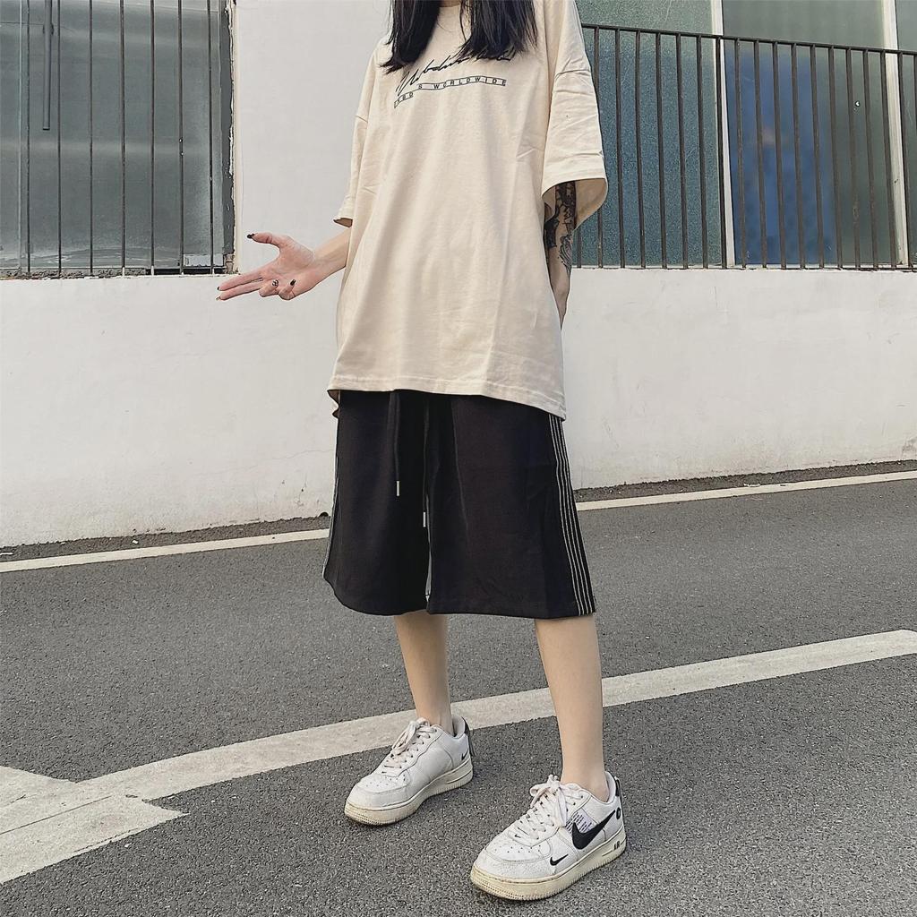 Women's Striped Wide-Leg Casual Summer Shorts