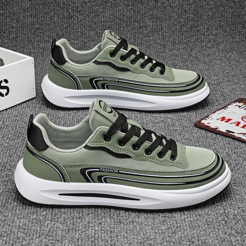 Fashion New Summer Autumn Shoes Men Casual Sneaker Youth Comfortable Sports Shoes Ice Silk Cloth Breathable Casual Shoes Tenis Hombres