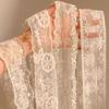 Fashion Y2K Long Lace Waistband Bow Floral Lace Waist Belt Tie Up Thin Dress Jeans Belt Summer