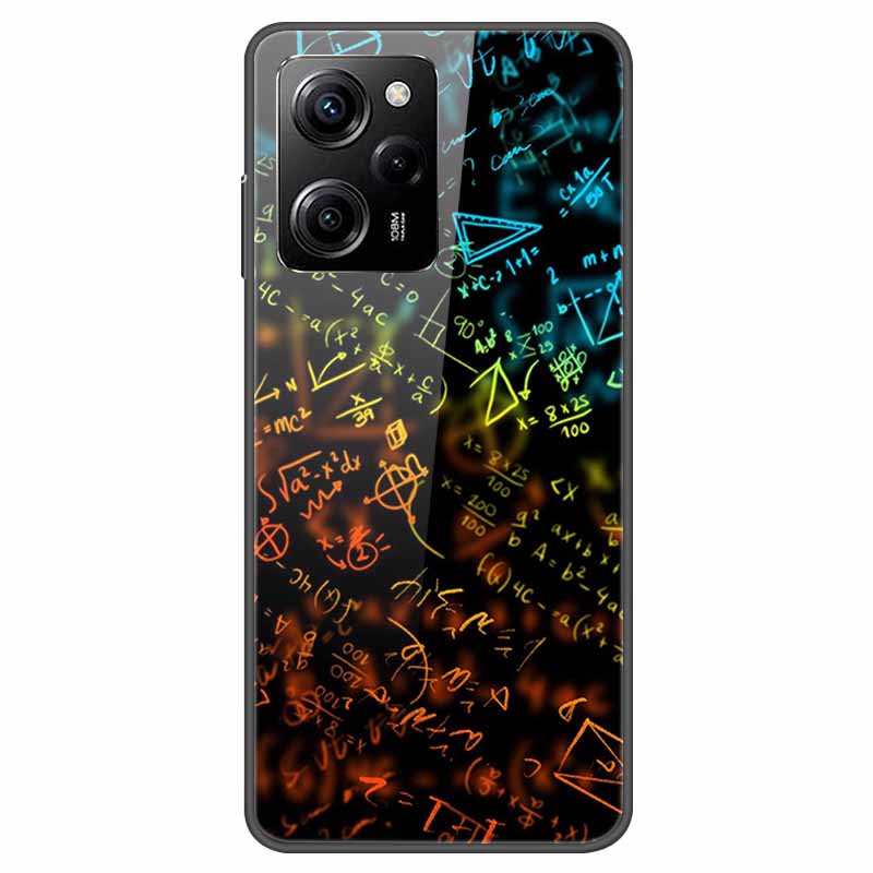 For Redmi Note 12 Pro Case Redmi Note12 5G Tempered Glass Hard Back Cover For Redmi Note 12 Pro Plus 5G Coque Starry Sky Case