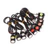 2Pcs Motorcycle Led Eagle Eye Light Turn Signal Indicator Super Bright Led Motorbike Auto Rear Tail Brake Lamp Fog Driving Light