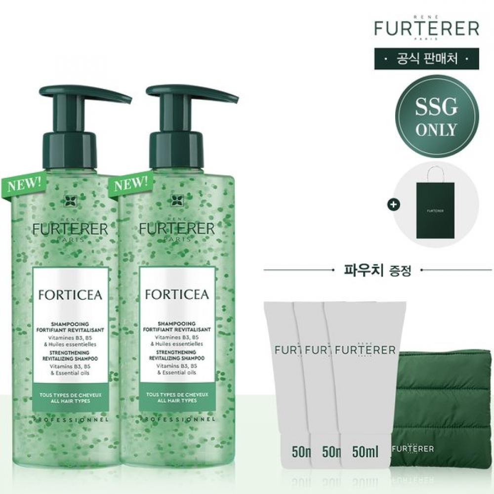 Rene Furterer Portisha Super Volume Shampoo 500ml Duo +Portisha Serum 100ml+rand Single option