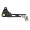Motorcycle Gear Shift Lever Aluminum Alloy Anti Slip Enhanced Grip Sturdy Shifter Foot Peg for Monster 1200 821 Silver