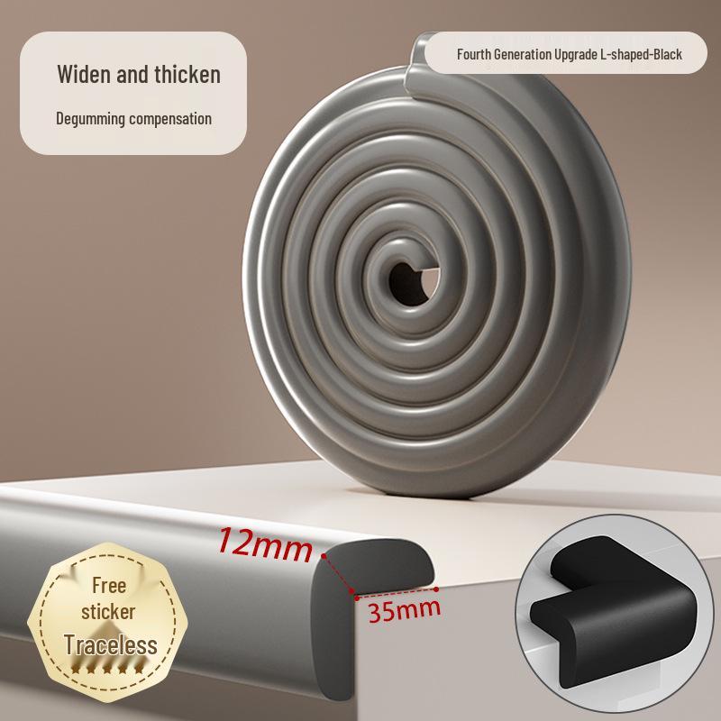 Children's Non-Toxic Soft Corner Guard - Eco-Friendly Anti-Collision Edge Protector for Tables and Walls