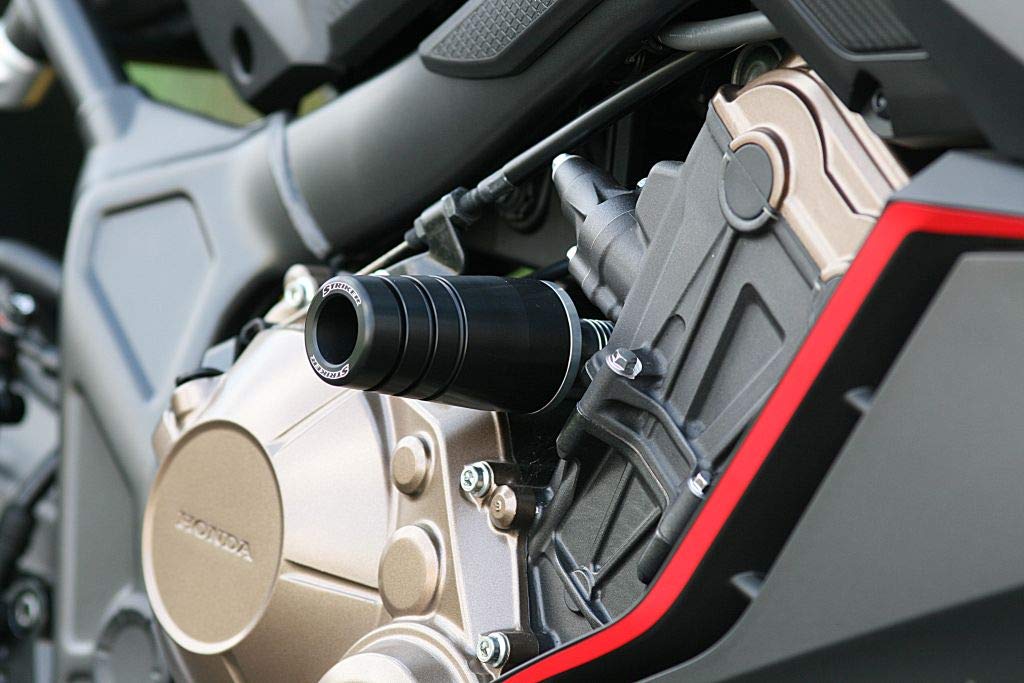 Защитные слайдеры рамы STRIKER для CBR650R CB650R Серебристая База Защитные Слайдеры (2019-) SS-GS149A-F1