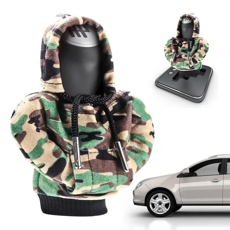 Vites Shift Hoodie Kapak Vites Kapağı Vites Kolu Dekorasyon Manuel Otomatik Evrensel Araba Vites Kolu İç Dekora Uygun