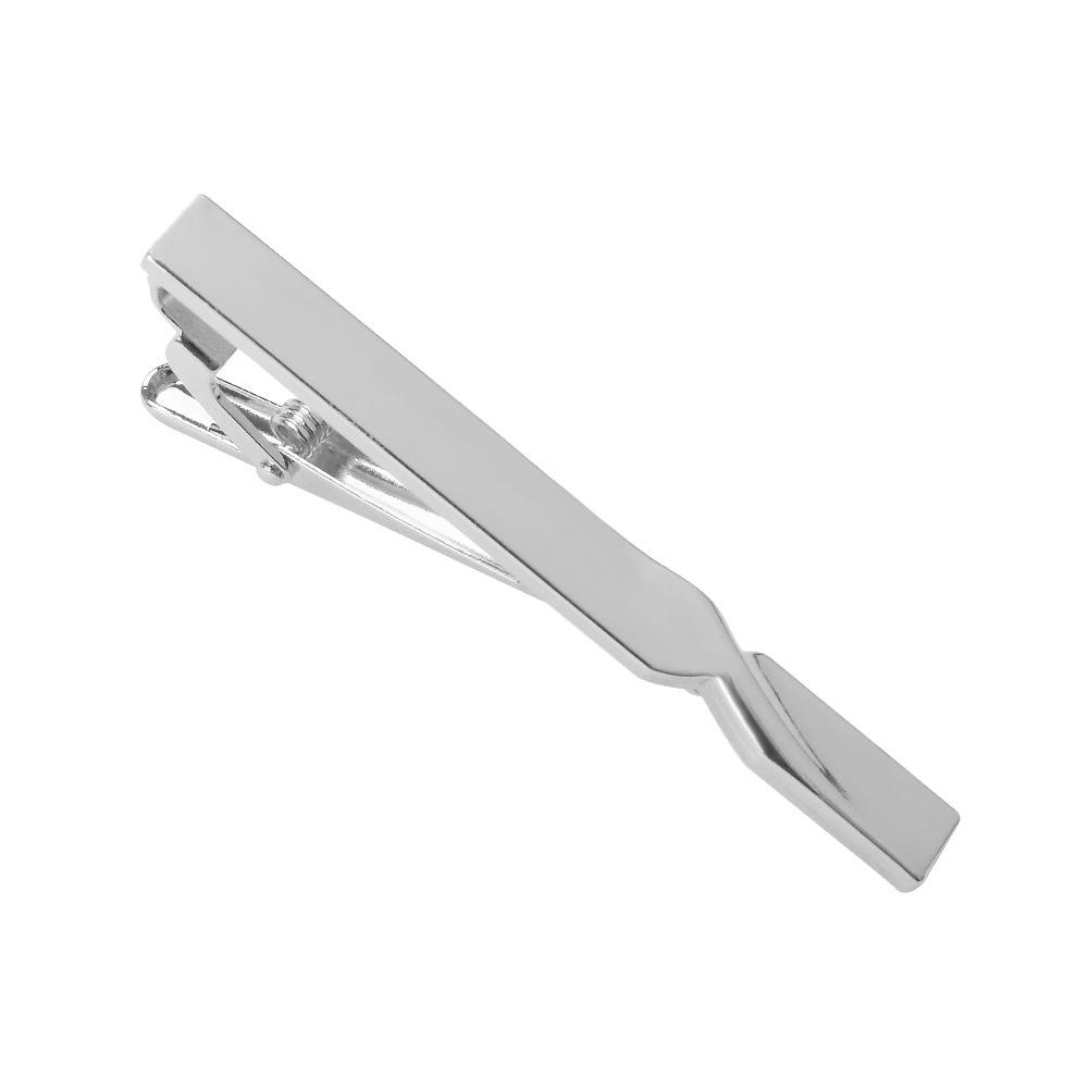Brass Threaded Men's Formal Tie Clip