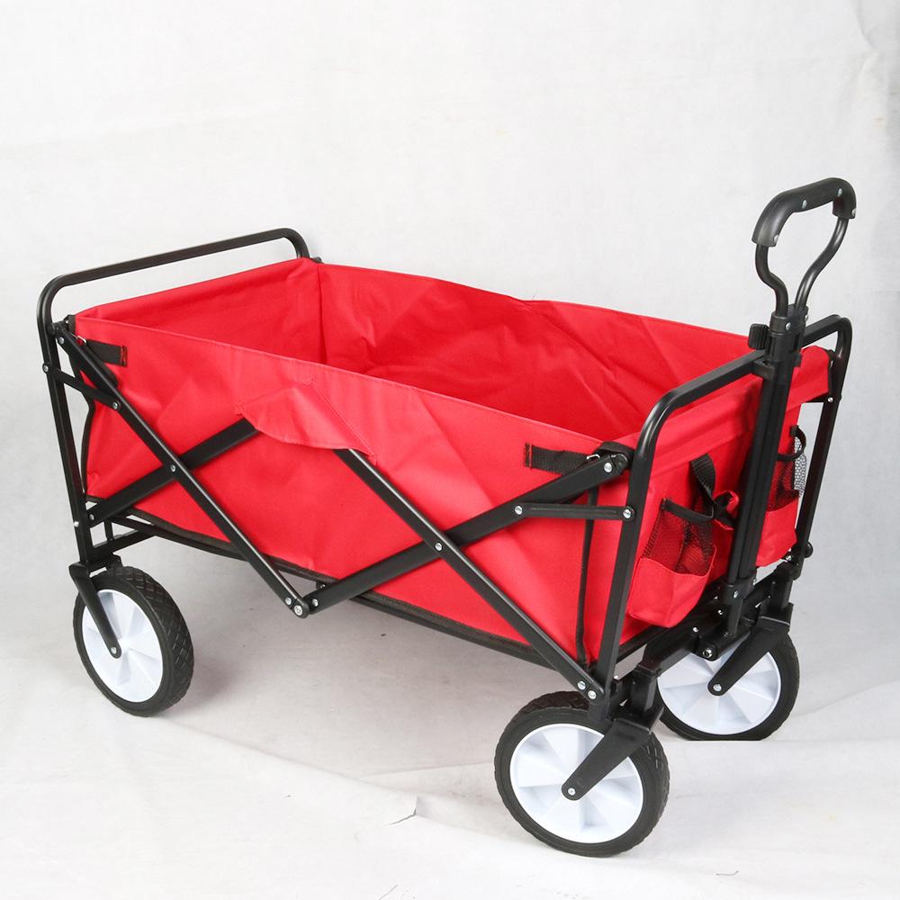 Folding Outdoor Camping Cart – Compact Handcart for Cargo and Cross-Border Trade