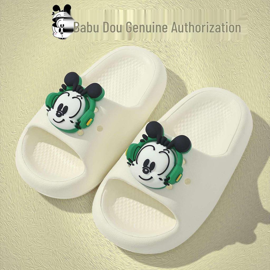 Babudou Kids' Anti-slip EVA Summer Slippers – Odor-resistant Unisex Sandals for Home and Bath.