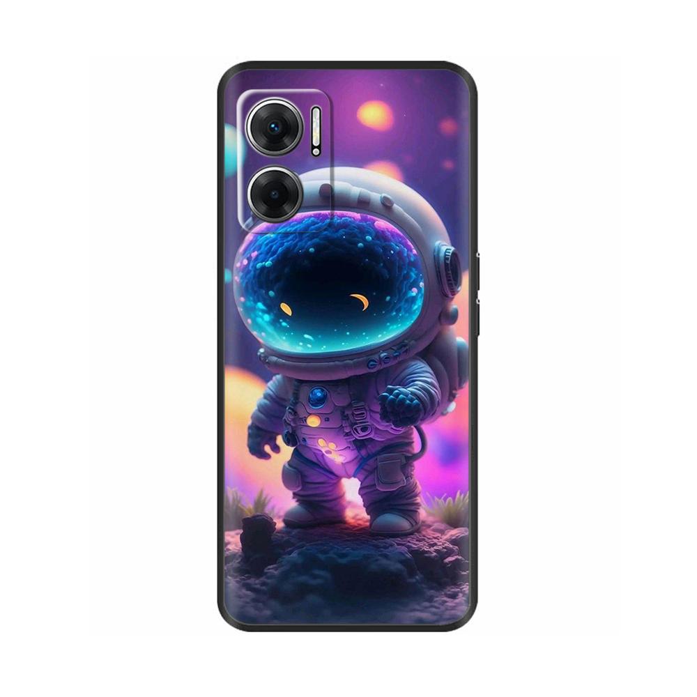 For Redmi 10 5G Case Silicone Soft Cute Cartoon Cover Fundas For Xiaomi Redmi 10 5G Phone Cases Shockoroof Coque Bumper Shells