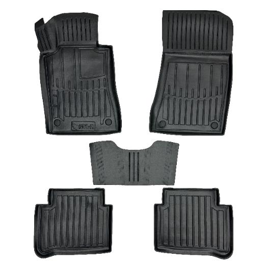 Car Mats Mercedes E-Class W211 2002-2009 with 2x4 Drive (2WD)