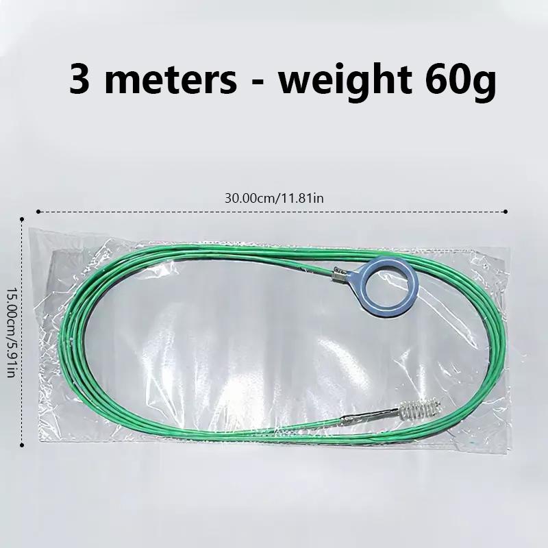 SEAMETAL 3m/5m Car Drain Dredge Cleaning Scrub Brush Sunroof Door Windshield Cleaning Brush Cleaning Tool Drain Pipe Cleaner