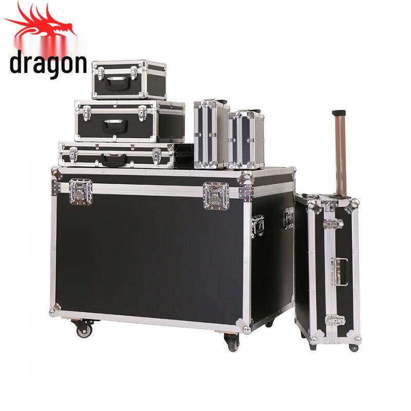 Longchan Black Aluminum Alloy Tool & Equipment Case