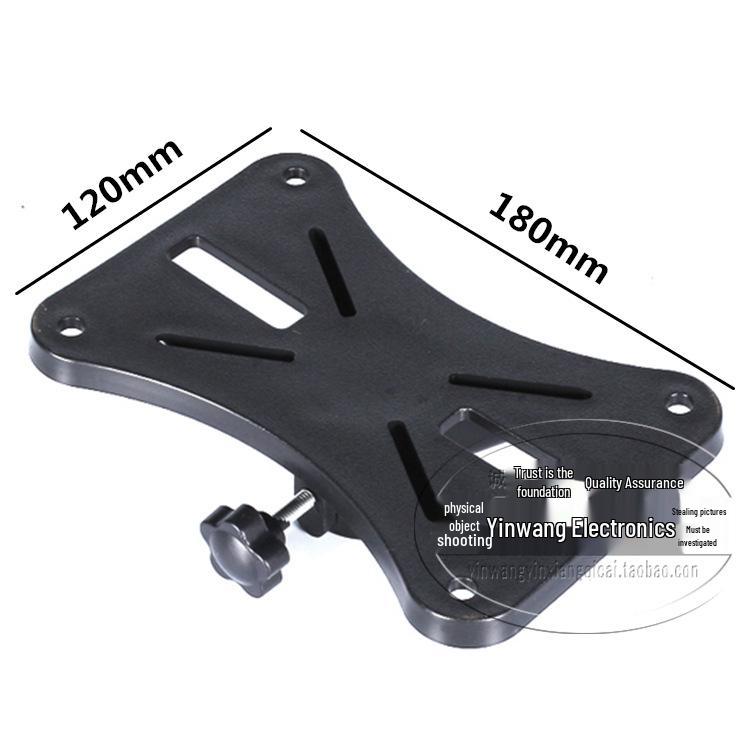 All-Metal Thickened Speaker Tripod Stand with Card Pack Bracket