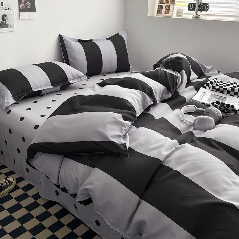 3/4Pcs/Set Warm Duvet Covers Suitable For Various In Autumn Winter Spring Soft Bedding Covers Suitable For All Seasons Bed Sack