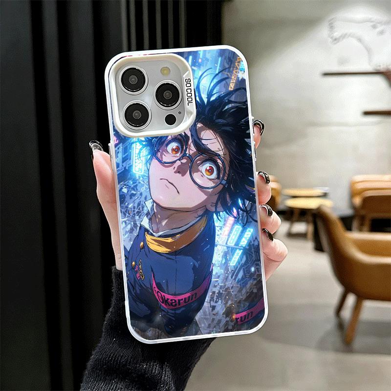 D-Dandadans O-Okarun Anime Shockproof Phone Case for iPhone 17 Air 16 16E 15 Pro Max 14 Plus 13 Mini 12 Back Cover Anti Fall Fun